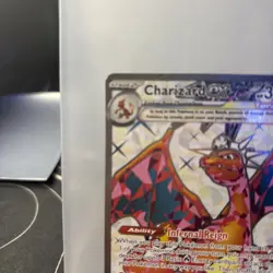 Charizard EX 056Sv: Scarlet & Violet Promo Full Art Holo Card NM Condition - Image 2