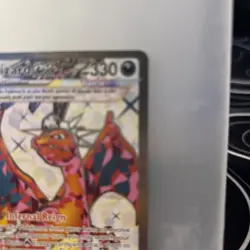 Charizard EX 056Sv: Scarlet & Violet Promo Full Art Holo Card NM Condition - Image 3