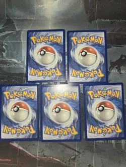 White Flare 5 Card Lot Lampent, Litwick, Heatmor, Pignite, Simisear Fire Pokemon - Image 4