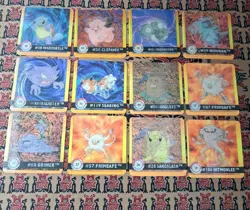 Lot Of 12 Pokemon Premier Edition Artbox Flipz Lenticular Cards - Image 1