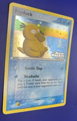 Pokemon Card Psyduck 70/109 Stamped Holo Common Team Rocket Returns - Image 3