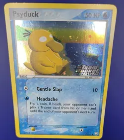 Pokemon Card Psyduck 70/109 Stamped Holo Common Team Rocket Returns - Image 5