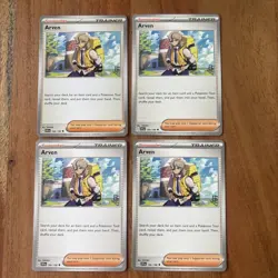 Arven Scarlet & Violet Base Set Common Card 166/198 4-Pack Pokemon TCG - Image 1