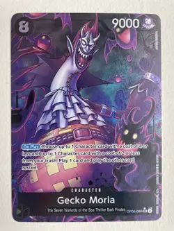 Gecko Moria OP06-086 Alt Art PRB-01 Premium The Best One Piece Card English - Image 1