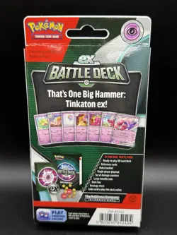 Pokemon Trading Cards - EX Battle Decks - TINKATON EX (60-Card Deck, Deck Box+) 820650852404 - Image 2