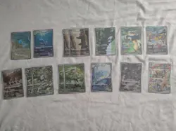 Pokemon 151 IR and EX Korean lot (plus mixed V cards) - Image 1