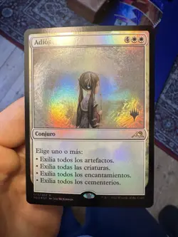 Spanish Foil Farewell ⭐ Adios ⭐ Kamigawa Neon Dynasty Promo • NM • Mtg (540) - Image 1
