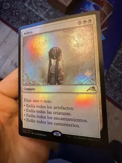 Spanish Foil Farewell ⭐ Adios ⭐ Kamigawa Neon Dynasty Promo • NM • Mtg (540) - Image 2