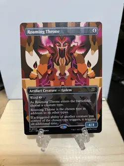 Roaming Throne (Borderless) The Lost Caverns of Ixalan Regular - Image 1