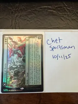 Invasion of Ikoria Zilortha, Apex of Ikoria FOIL March of the Machine NM mtg - Image 1