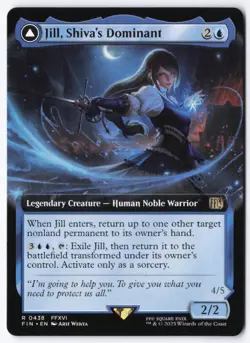 Jill, Shiva's Dominant (Extended Art) R FINAL FANTASY 438 NM - Image 1