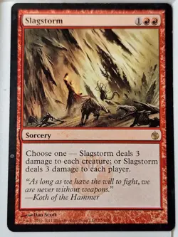 Slagstorm - Mirrodin Besieged - Magic the Gathering MTG Nice! - Image 1