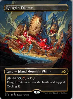 Raugrin Triome (Showcase) Ikoria: Lair of Behemoths NM Normal - Image 1