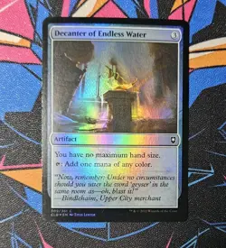 Decanter of Endless Water NM Foil MTG Battle for Baldur's Gate Unplayed Magic - Image 1