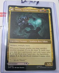 Eddie Brock / Venom Lethal Enforcer Marvel's Spider-Man 55 NM Mythic MTG - Image 1