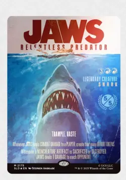 MTG Secret Lair PRESALE - Foil JAWS Terror of Amity Island Set - Image 2