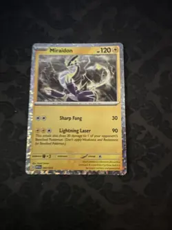 Miraidon 003/015 Holo McDonald's Promo Dragon Discovery Pokemon - Image 1