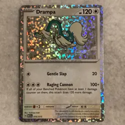 Drampa Pokemon TCG Promo Holo 015/015 McDonald's Dragon Discovery 2025 - Image 1