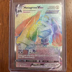 Pokemon TCG - Metagross VMAX 208/198 - Chilling Reign - Rare Rainbow - Image 1