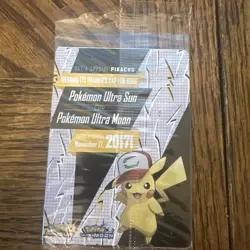 SEALED Ash’s Pikachu 2017 Promo Movie Card Pokemon "I Choose You" SM108 - Image 2