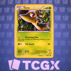 Pokemon - Snivy - BW06 - Black and White Promo - Holo HP - Image 1