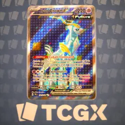 Pokemon - Iron Crown ex - 191/162 - SV05: Temporal Forces - Holo - Ultra Rare NM - Image 1
