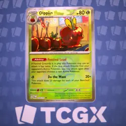 Pokemon - Dipplin (Master Ball Pattern) - 010/131 - SV: Prismatic Evolutions NM - Image 1