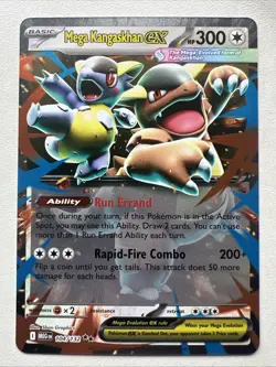 Pokemon TCG - Mega Evolutions Me01 - Mega Kangaskhan ex 104/132 Pack Fresh NM - Image 1