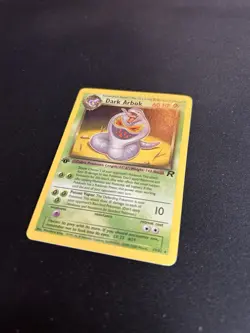 Dark Arbok #19/82 1st Edition Non-Holo Rare Lp Condition Pokemon tcg - Image 3