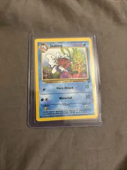 Pokemon TCG Seaking Jungle 46/64 Regular Unlimited Uncommon - Image 1