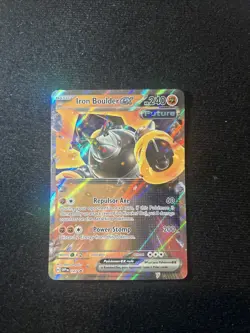 Pokemon TCG Iron Boulder ex SVP 147 Scarlet & Violet Black Star Promo - Image 1
