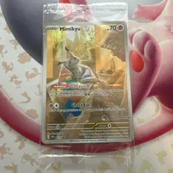 (SEALED) Mimikyu SVP075 Pokemon Center Stamp Black Star Promo SVP Pokemon - Image 1