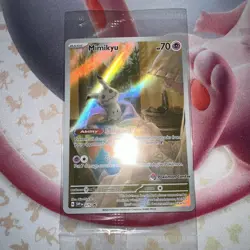 (SEALED) Mimikyu SVP075 Pokemon Center Stamp Black Star Promo SVP Pokemon - Image 2