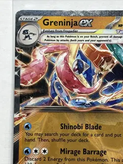 Holo Greninja ex 106/167 Double Rare Twilight Masquerade Pokemon TCG Near Mint+ - Image 2