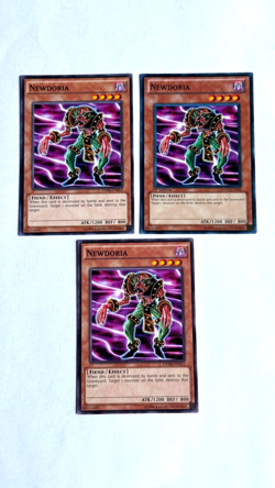 Newdoria - DEM2-EN013/SDGU-EN018 - Common - 1st/ Unl Ed - NM - YuGiOh! X3 - Image 1