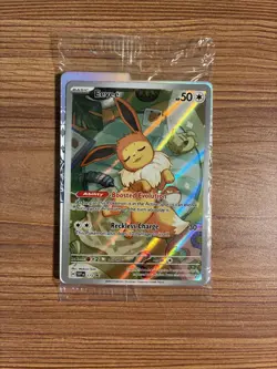 Eevee 173 sv: Scarlet & Violet Promo Cards Holo Prismastic Evolutions SEALED - Image 1