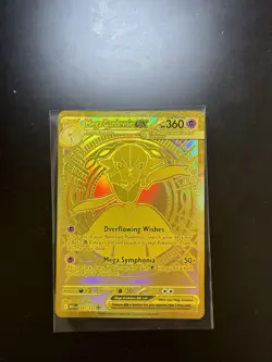 Pokemon Mega Gardevoir ex 187/132 Mega Evolution Gold Card - Pack Fresh - Image 4