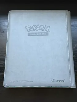 Pokemon TCG Full Binder 360 Cards Ultra Pro Grey Binder Mewtwo Cover. - Image 2
