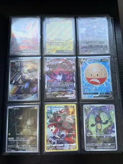 Pokemon TCG Full Binder 360 Cards Ultra Pro Grey Binder Mewtwo Cover. - Image 3
