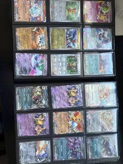 Pokemon TCG Full Binder 360 Cards Ultra Pro Grey Binder Mewtwo Cover. - Image 5