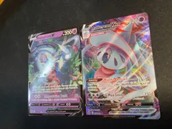 Hatterene V VMAX NM Crown Zenith 065 066/159 Pokemon TCG Holo - 2 Card Set - Image 2