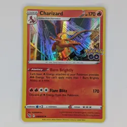 Charizard 010/078 Pokemon Go Pokemon TCG Card NM - Image 1