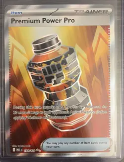 Premium Power Pro 174/132 Pokemon TCG Card Mega Evolution Full Art English NM - Image 1