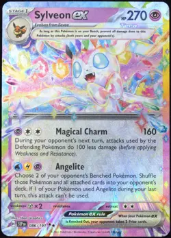 Pokemon TCG Sylveon ex 086/191 2024 Surging Sparks Double Rare Card - NM - Image 1