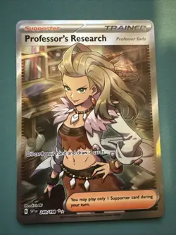 Professor's Research Sada Scarlet & Violet Ultra Rare Card 240/198 NM Condition - Image 1