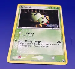 Pokemon Card Spinarak 78/109 Stamped Holo Common Team Rocket Returns - Image 1