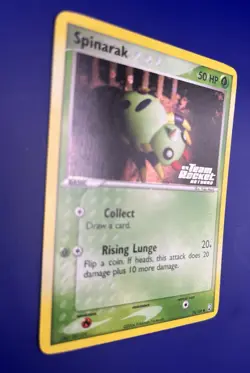 Pokemon Card Spinarak 78/109 Stamped Holo Common Team Rocket Returns - Image 3