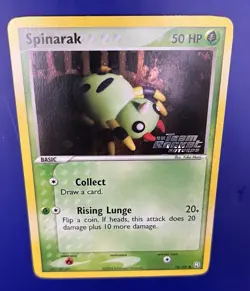 Pokemon Card Spinarak 78/109 Stamped Holo Common Team Rocket Returns - Image 5