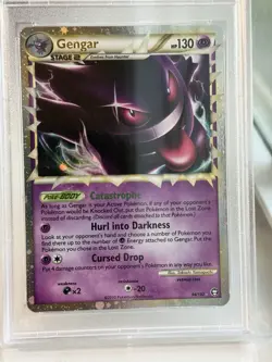 2010 Pokemon HGSS Triumphant Gengar Holo PSA 6 EX-MT #94 - Rare Vintage Card - Image 2