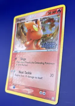 Pokemon Card Slugma 77/109 Stamped Holo Common Team Rocket Returns - Image 5